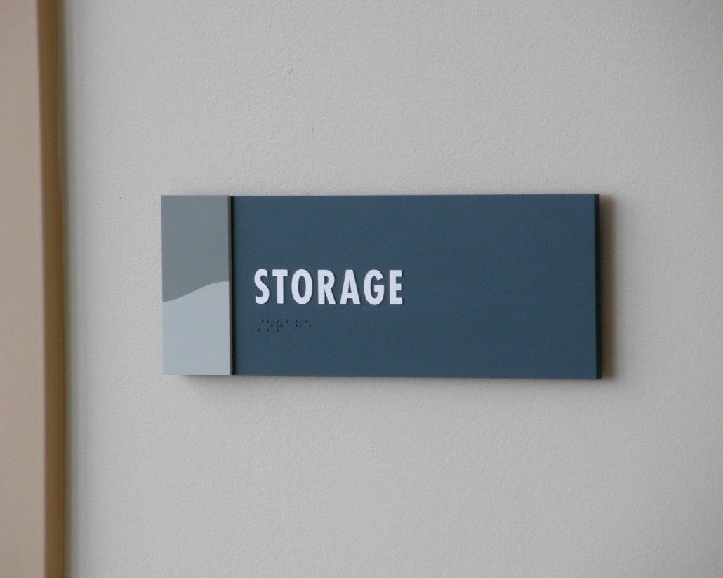 Storage Name Plate